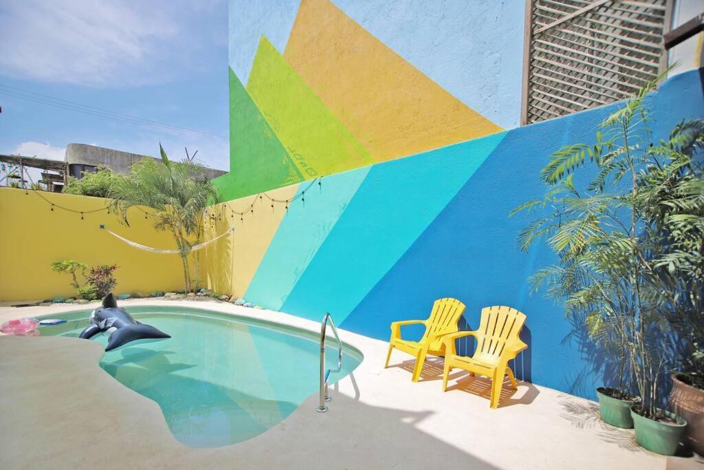 Studio -Trees At Mikasa- Near Beach, Pool, Fast Wifi, Ac & King Bed Puerto Escondido  Buitenkant foto